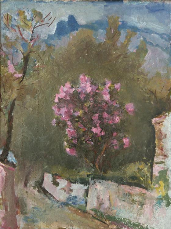 Картина Вячеслава Карелина, Весна в предгорье, 1999