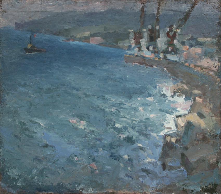Картина Вячеслава Карелина, Море, 1982