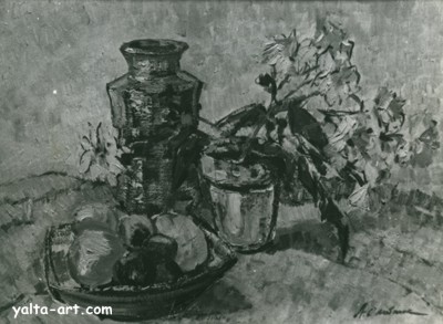 Картина Анны Олейник, Натюрморт с вазой, Галерея Yalta-Art