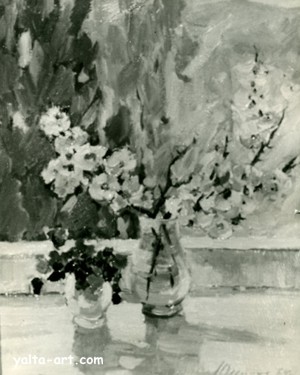 Картина Анны Олейник, Миндаль, Галерея Yalta-Art