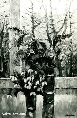 Картина Анны Олейник, У окна, Галерея Yalta-Art