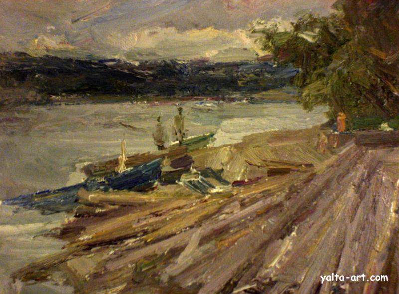 Картина Андрея Орлова, Вечер, Галерея Yalta-Art